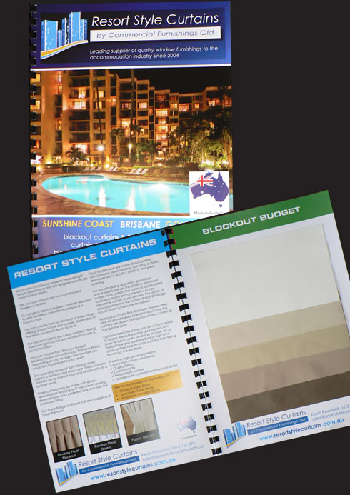 We provide our handy catalogue to resort managers & unit owners at no cost. It's part of the extra special service we provide!